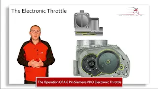The operation of a 6 pin Siemens VDO electronic throttle