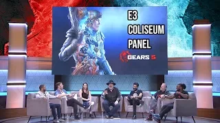 Gears 5 | E32019 Coliseum Panel Interview - Rod Fergusson and Cast of Gears of War 5