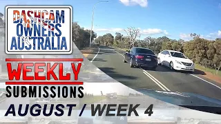 Dash Cam Owners Australia Weekly Submissions August Week 4