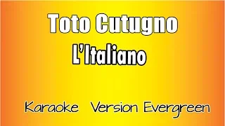 Toto Cutugno - L' italiano (versione Karaoke Academy Italia)