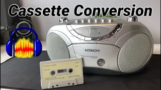 Converting Cassettes To Digital Using Audacity