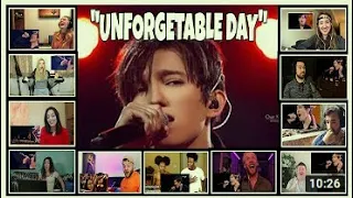 🎵😮UNFORGETTABLE DAY  GAKKU CONCERT😮🎵 BY ❤️DIMASH❤️ REACTORS REACTION COMPILATION