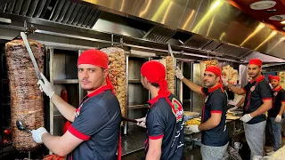 Dubai people are addicted to the incredible Syrian shawarma that won't be forgotten!