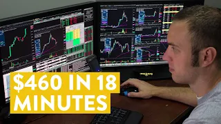 [LIVE] Day Trading | I Made $460 in 18 Minutes (Here's How)