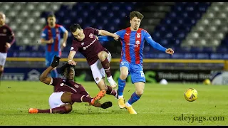 CaleyJagsTV : SPFL Championship : Highlights: ICTFC 1 v 1 Hearts : 26/02/2021