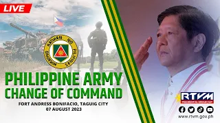 Philippine Army Change of Command Ceremony