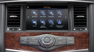 2019 Nissan Armada - Control Panel and Touch Screen Overview