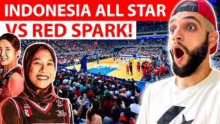 Indonesia All Star Vs Red Spark Korea!🔥🇮🇩 - Fun Volleyball Indonesia Arena!