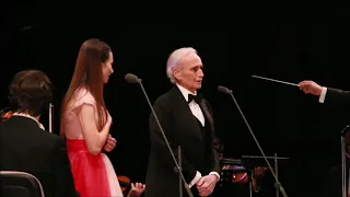 José Carreras w Piața Unirii w Oradei