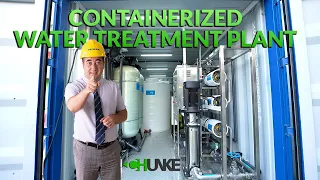 3000LPH Water Treatment System in 20ft Container | Reverse Osmosis Water Treatment for drinking