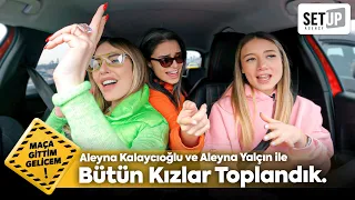 HANDE SARIOĞLU KIZLARI FENERBAHÇE MAÇINA GÖTÜRDÜ | Aleyna Kalaycıoğlu, Aleyna Yalçın