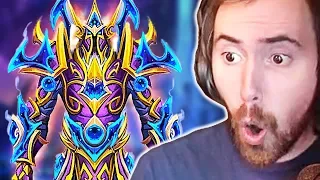 A͏s͏mongold Reacts To INCREDIBLE Fan-Made WoW ARMOR SETS
