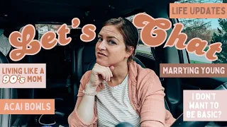 CAR CHAT: life updates, marriage thoughts + living life like a 90's mom? | Mennonite Mom Life