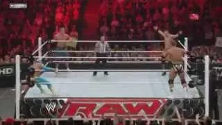 John Cena e Sin Cara vs. The Miz e Alex Riley WWE Commentary ITA