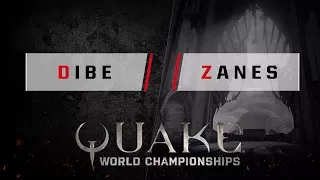 Quake - dibe vs. Zanes [1v1] - Quake World Championships - EU Qualifier #4