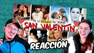 Reacción: 1 HORA de Peliculas Romanticas Y Estupidas Para Ver En San Valentin - TeLoResumo 🇨🇴