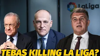 Tebas KILLING La LIga? | Tebas vs Barcelona is Dirty Politics!