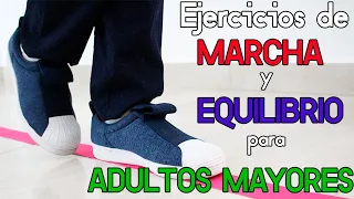 3 Excelentes EJERCICIOS para mejorar Marcha y Equilibrio en Adultos Mayores