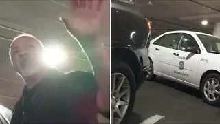 VIDEO: City worker blocks woman in Target parking space, berates her in road rage incident | ABC7