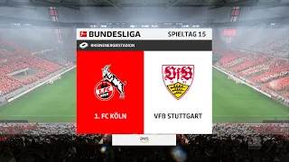 Fifa 23 1. FC Köln vs VFB Stuttgart Bundesliga Match Fifa 23 Gameplay PC