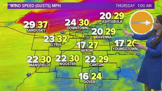 Windy day with gusts up to 50 mph: Cleveland weather forecast with Hollie Strano for January 5, 2022