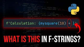 A Python F-String Feature Most People Don't Know