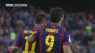 Luis Suárez vs Getafe CF (Home) 2014/15 HD 1080i (Spanish Commentary)