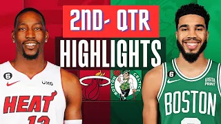 Miami Heat vs. Boston Celtics Highlights HD 2ND-QTR | NBA October 27, 2023