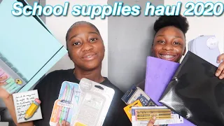 BACK TO SCHOOL SUPPLIES HAUL 2020! || YEAR 11 & YEAR 10