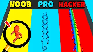 NOOB vs PRO vs HACKER - Colors Runners