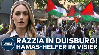 DEUTSCHLAND: Verdacht auf Terror-Hilfe! Razzia in Duisburg gegen Unterstützer der Hamas in Gaza