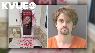 Man arrested for vandalizing U.S. Rep. John Carter's office with red paint in Georgetown