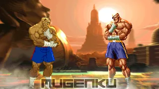 Sagat-verse! Sagat vs Sagat. Capcom vs SNK Street Fighter MUGEN Battle