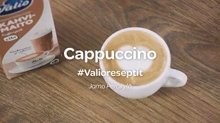 Näin teet cappuccinon • Valio reseptit x Jarno Peräkylä