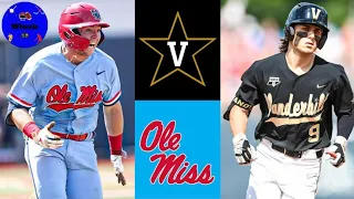 #2 Vanderbilt vs #18 Ole Miss Highlights (Game 3, Crazy Game!) | 2021 College Baseball Highlights