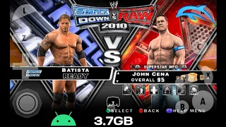 WWE SmackDown Vs. Raw 2010 Wii Game For Official Dolphin Emulator On Android Mobile Device |Gameplay