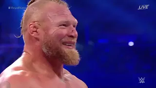Brock Lesnar Wins the Royal Rumble Match