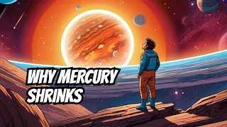 Why is mercury shrinking? 😱🤯 #space #mercury #astronomy