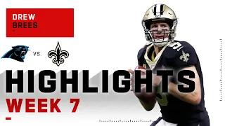 Drew Brees Looks Vintage vs. Panthers | NFL 2020 Highlights