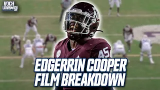 Green Bay Packer LB Texas A&M's Edgerrin Cooper is a MISSILE | Film Breakdown | Voch Lombardi Live