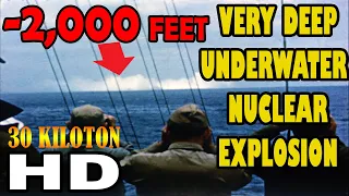 -2000 FEET VERY DEEP UNDERWATER NUCLEAR EXPLOSION 1955 UNKNOWN VERSION