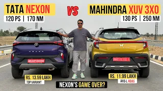 Mahindra XUV 3XO vs Tata Nexon Detailed Comparison 🔥🔥🔥