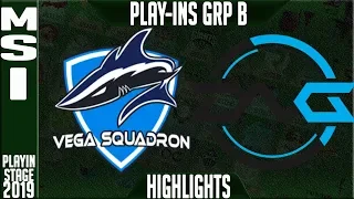 VEG vs DFM Highlights | MSI 2019 Play-In Stage - Group B Day 2 | Vega Squadron vs Detonation FocusMe