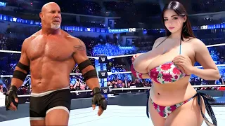 🔥Goldberg vs Brie Bella : WWE2K Sep 16, 2023 | WWE Clash At The Castle Match 🔥