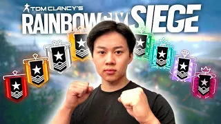1v1 vs EVERY Rank in Rainbow Six Siege