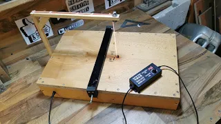 Make A Hot Wire Foam Cutter  DIY Foam Cutting Machine