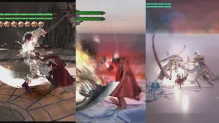 Combo Comparison - Devil May Cry 3 vs 4 vs 5