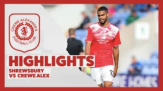 21-22 HIGHLIGHTS | Shrewsbury Town 1-1 Crewe Alexandra