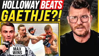 BISPING: Max Holloway BEATS Justin Gaethje?!?!