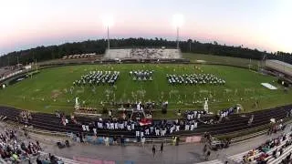 Baker Marching Band Pre-Game Show 2012 at Bryant